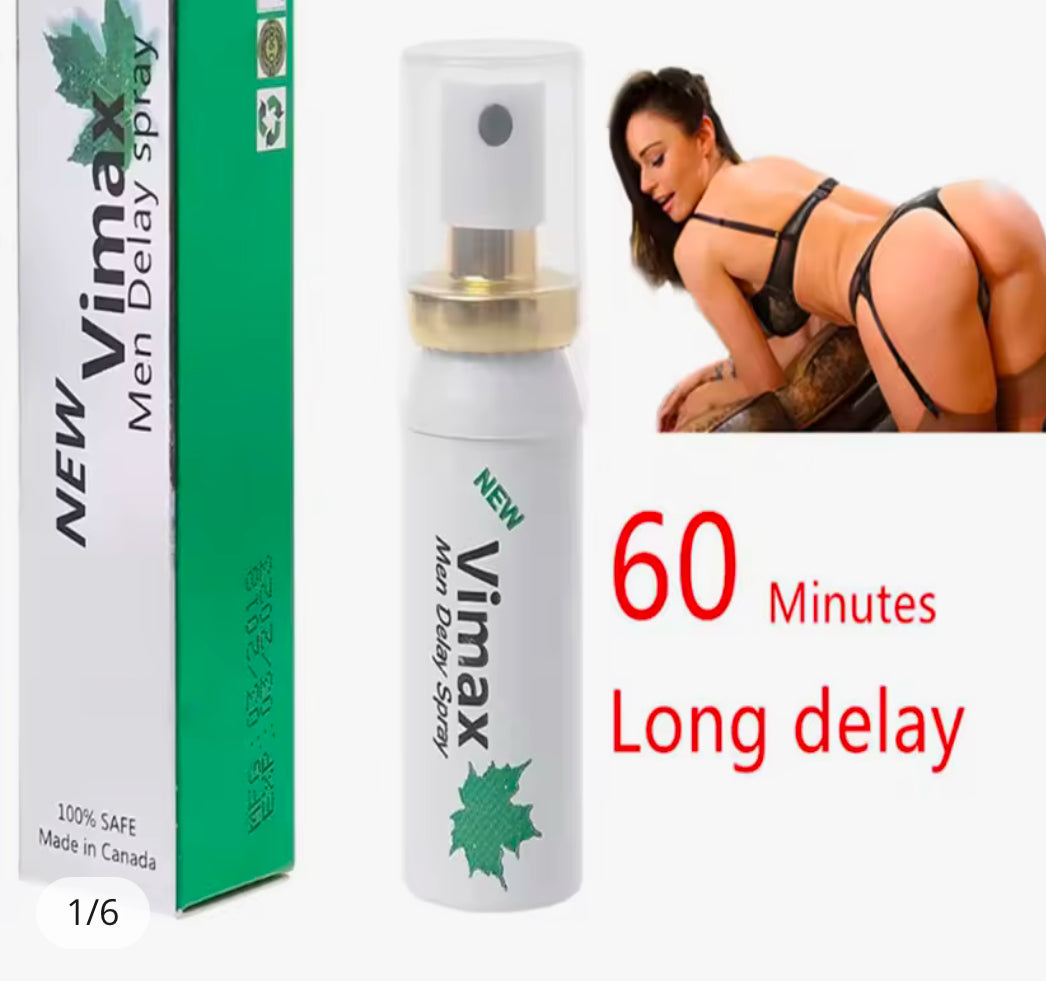Spray retardateur de 60 minutes Vimax pour homme Performance